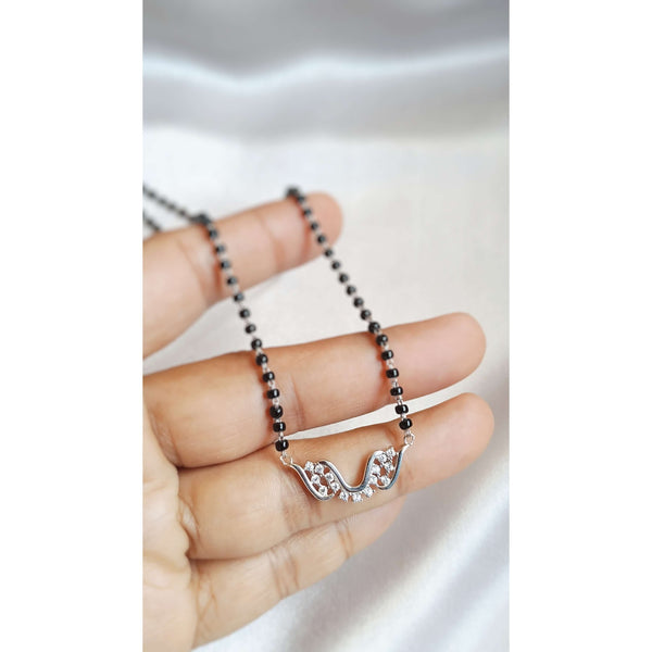 RRJ1302 Pure 925 Sterling Silver Mangalsutra