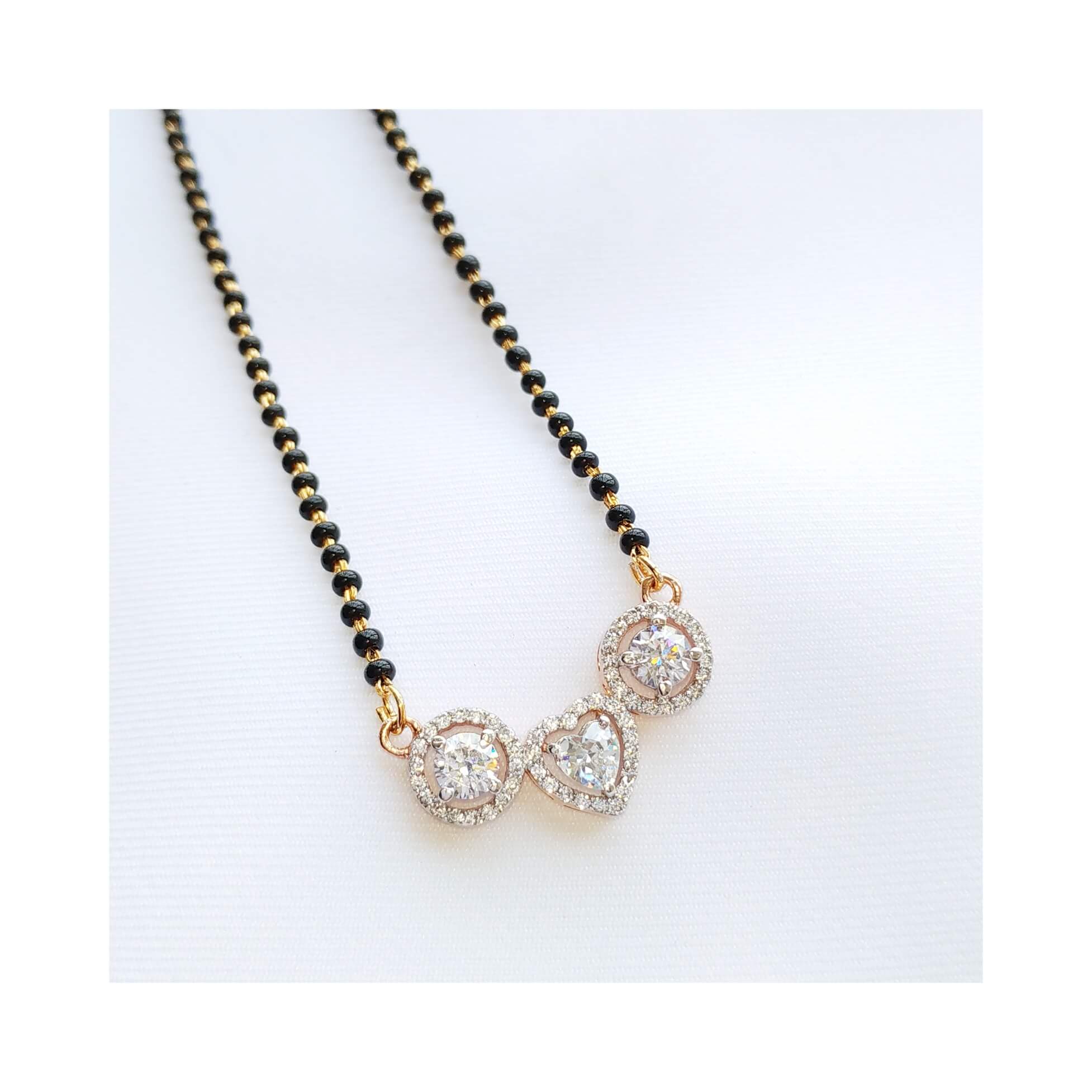 The Hearted Romance Neck Mangalsutra