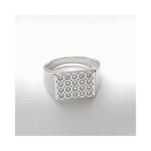 RRJ1362 Pure 925 Sterling Silver Men's Ring