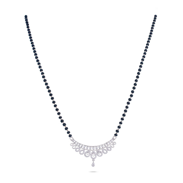 RRJ1424 Pure 925 Sterling Silver Mangalsutra